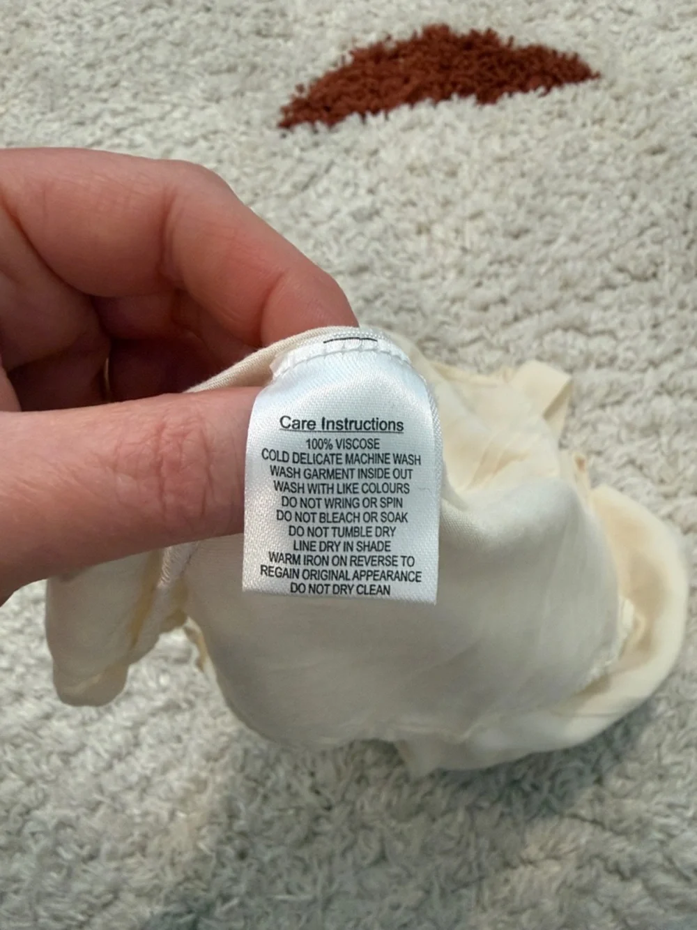 Modcloth Princess Highway Cream Button Down Pleated Bow Blouse - Picture 7 of 10